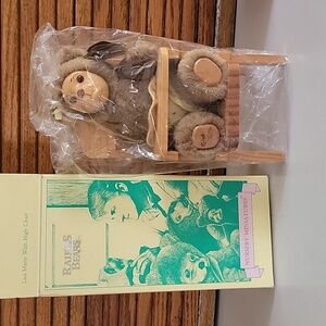 Robert Raikes Nursery Miniatures vintage  Lisa Marie with High Chair in package